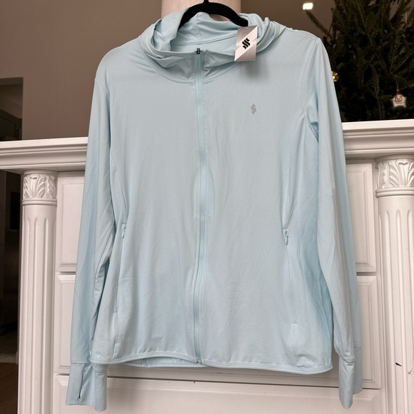 ๐ Lightweight Performance Zip Hoodie โ Ice Blue
UPF / SPF 50+ Sun Protection - Picture 2 of 8